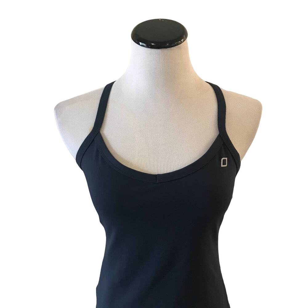 Uniquely Lorna Jane Navy Blue Racerback Tank Top - Picture 3 of 9